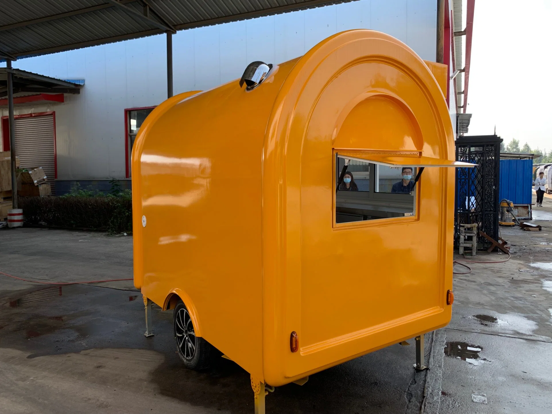 New Designed Outdoor Barbecue Fryit Vending Pizza Mobile Food Trailer Street Snack Mobile Food Trailer