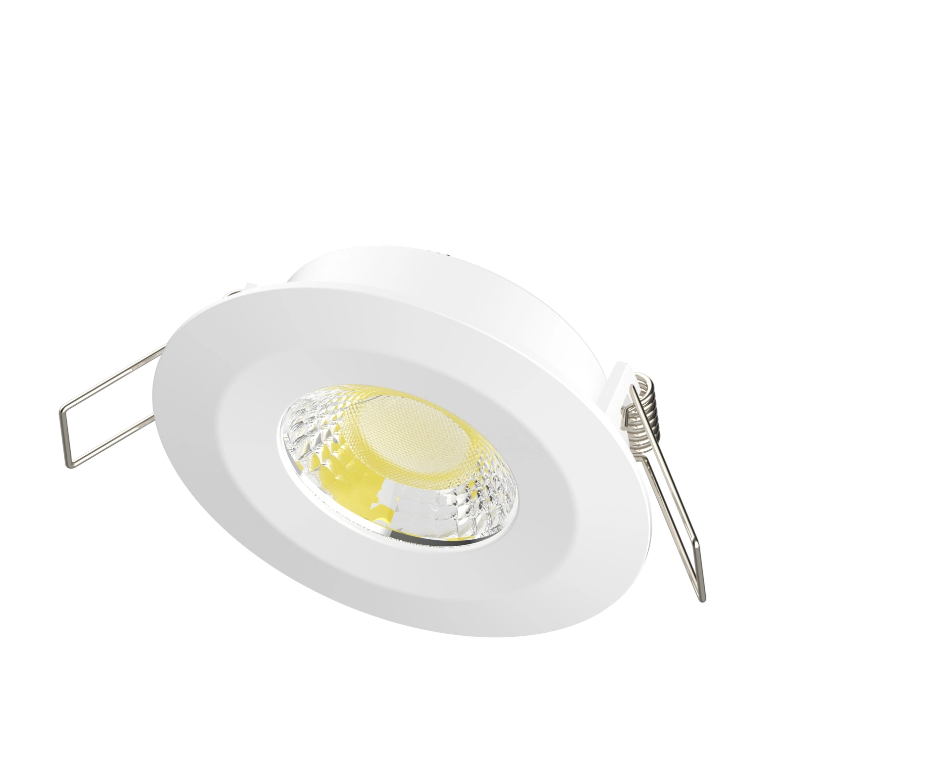 LED Downlight 3CCT 3000K/4000K/6000K 7W pour l'intérieur IP65 à l'avant/à l'arrière IP20 pour la cuisine/salle de bain.