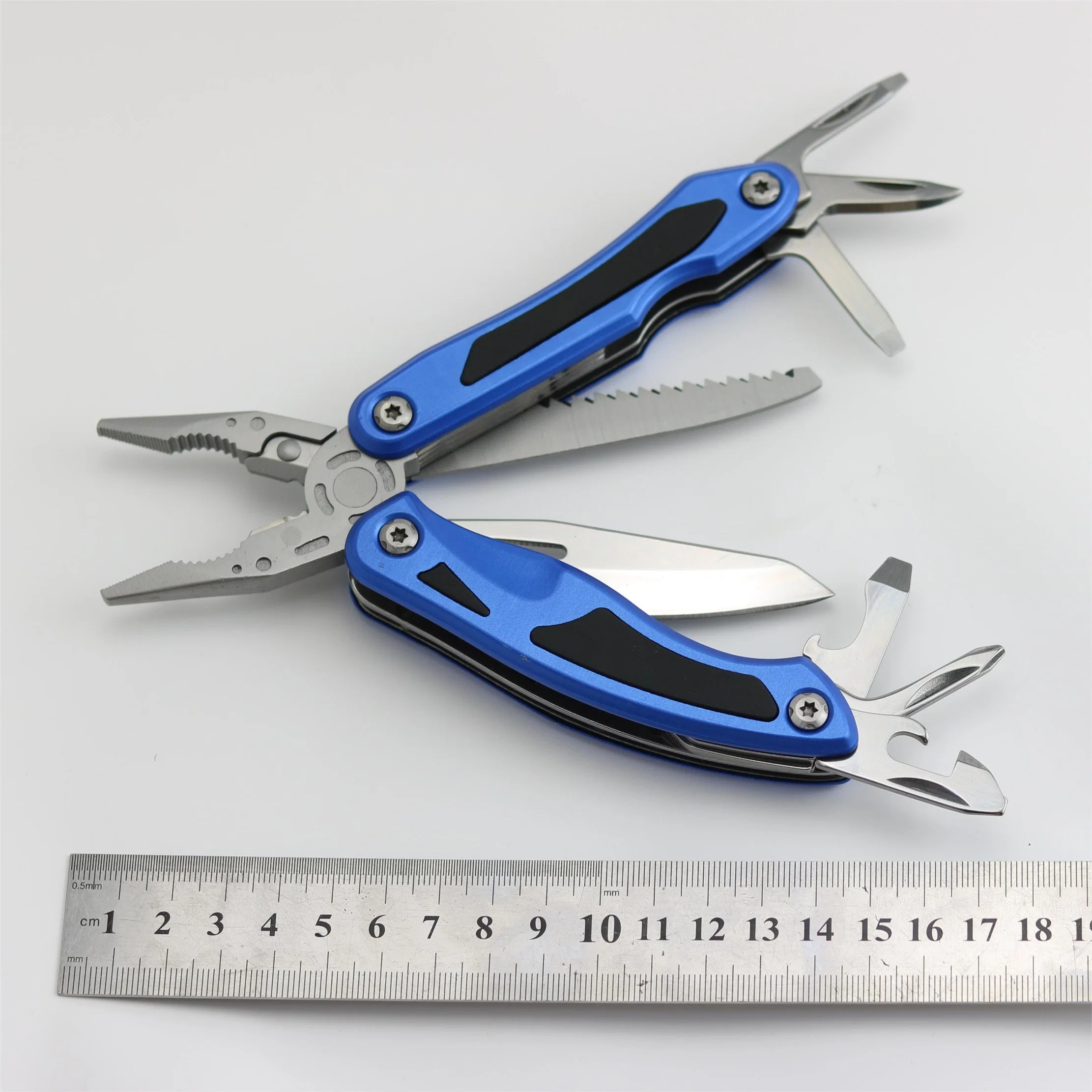 Bestückte Multi Zange Edelstahl Hand Werkzeug Multi Tool Zange Set mit Schraubendreherbit, klappbaren Messerzangen