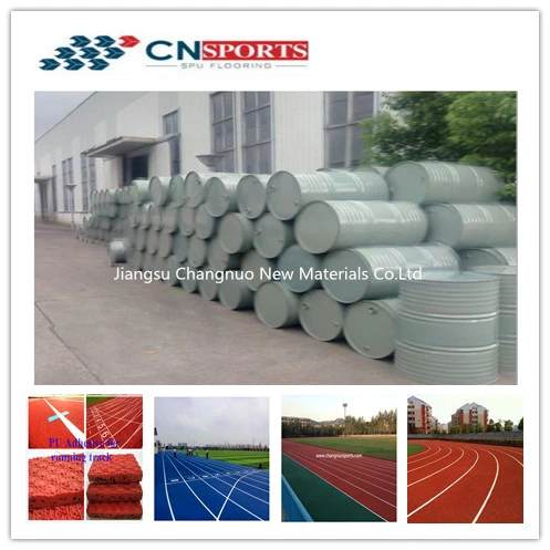 PU Adhesive Polyurethane Binder Sandwich/Permeable/Breathable/ Runway Athletic Sports Flooring