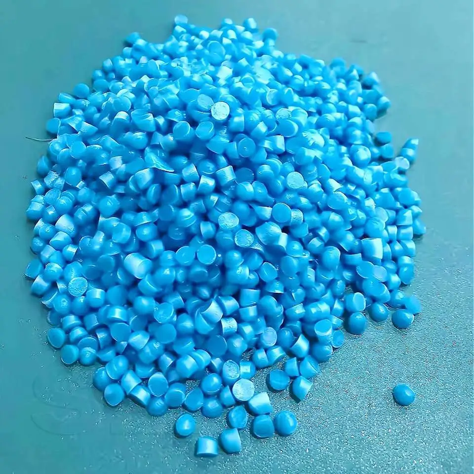 Plastic Rubber Particles White PP Granules PBT GF15 Plastic Raw Material