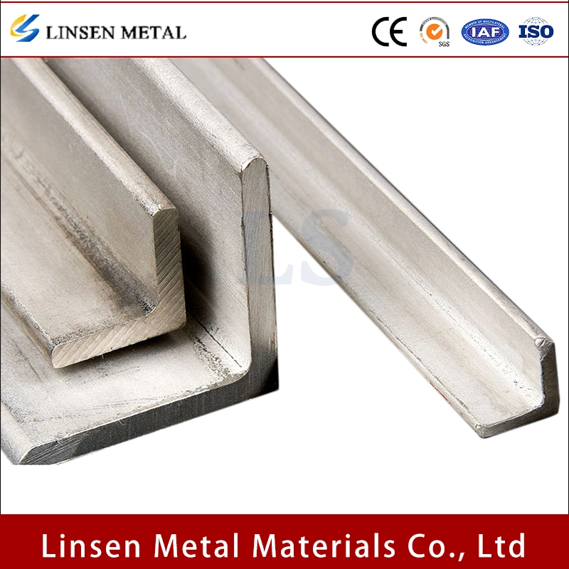 Stainless Steel Angle Bar Construction Material Sts304 SUS304 Stainless Steel Angles Hot Rolled SUS 201 304 304L 321 316 316L Bracket Stainless Steel Angle Bars