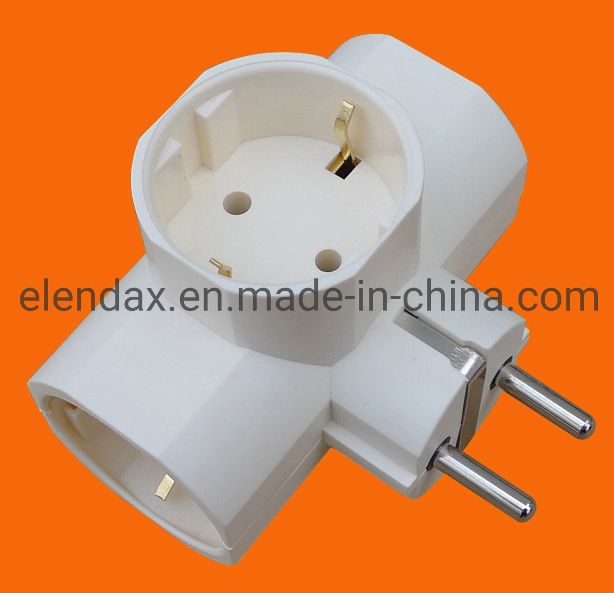 2 Pin Standard Grounding Electrical Connector