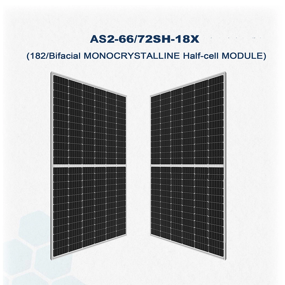 Die preisgünstigste Solarmodul PV 540W 550W Solarzellen Solarmodul-System Solarmodul für Solar Energiesystem