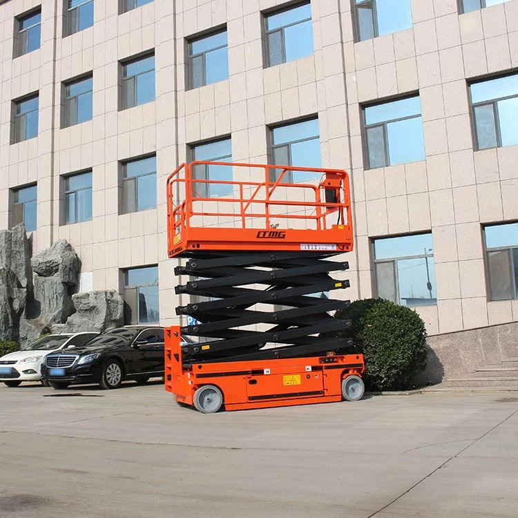 Self-Propelled Manlift Price Platform Lifts Electric Small Scissor Lift with Good Service