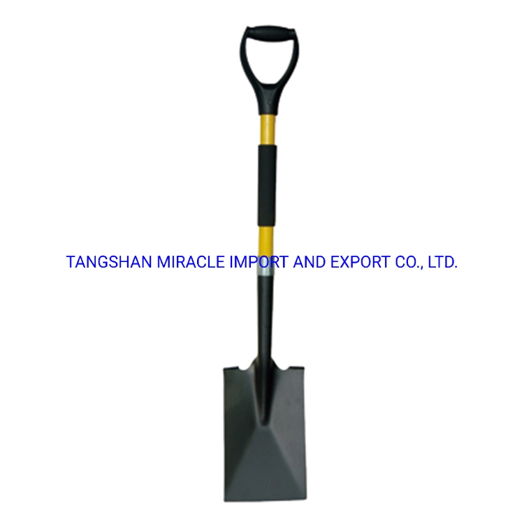 Factory Direct Sale Europe Market Farm Tool Steel Spade Square Shovel