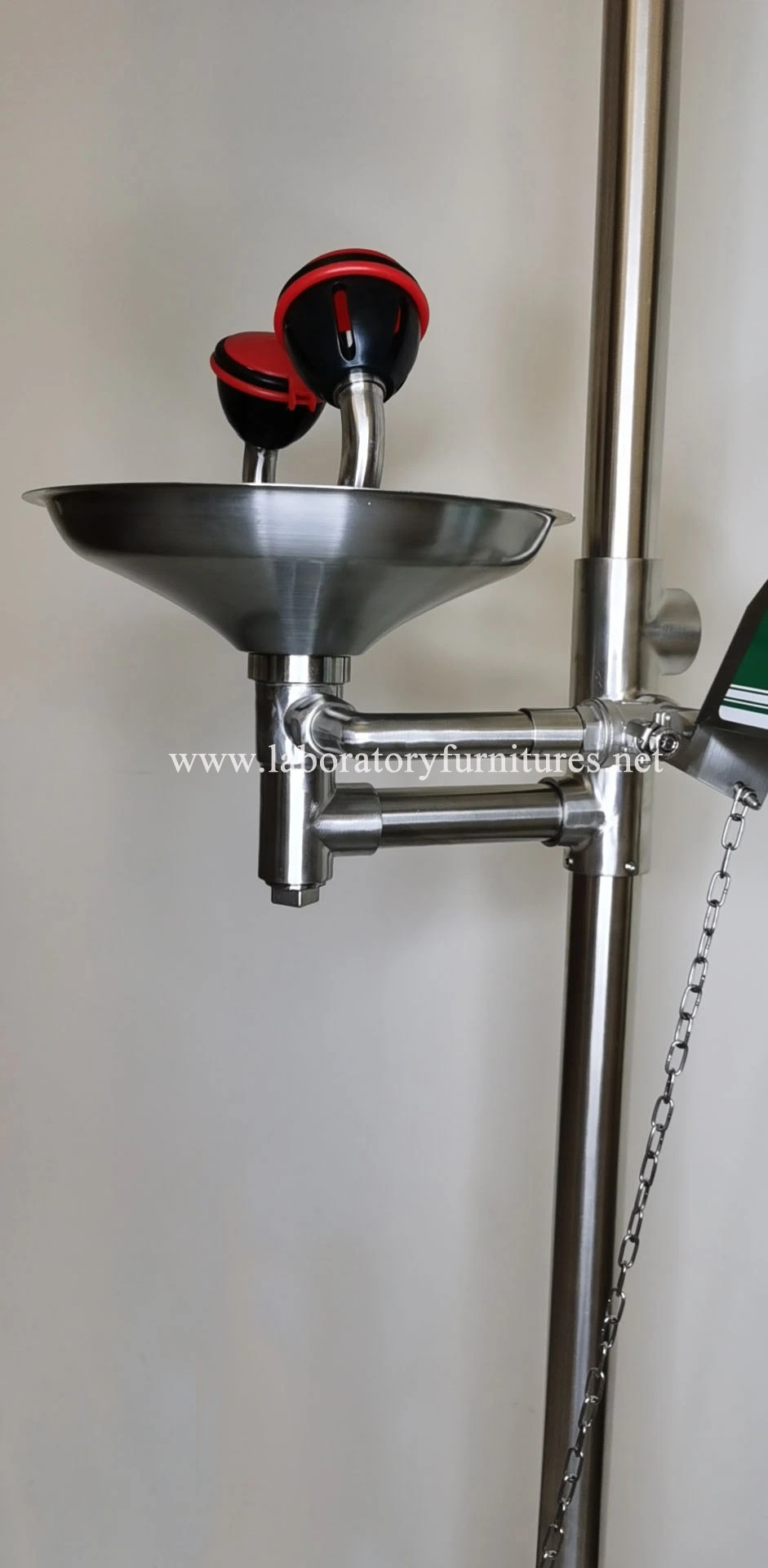 Laboratory Stainless Steel Safety Shower Emergency Shower (JH-EW005S)