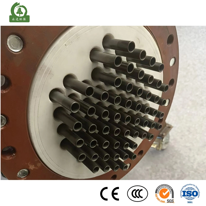 Yasheng China Sic Heat Exchanger Suppliers Reaction Sintering Silicon Carbide Heat Exchanger Approved ISO9001 Silicon Carbide Heat Exchanger