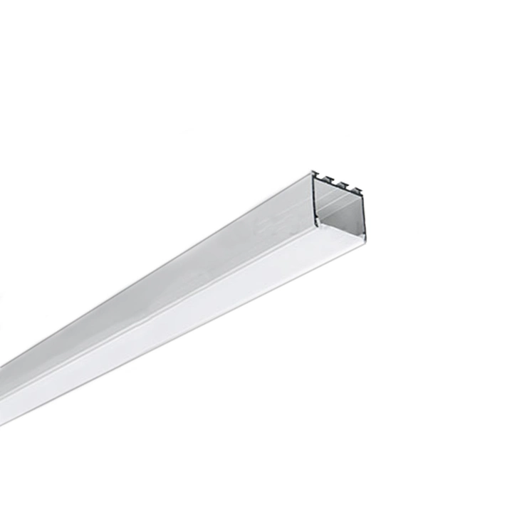 Extrusão do perfil de alumínio linear LED com tampa