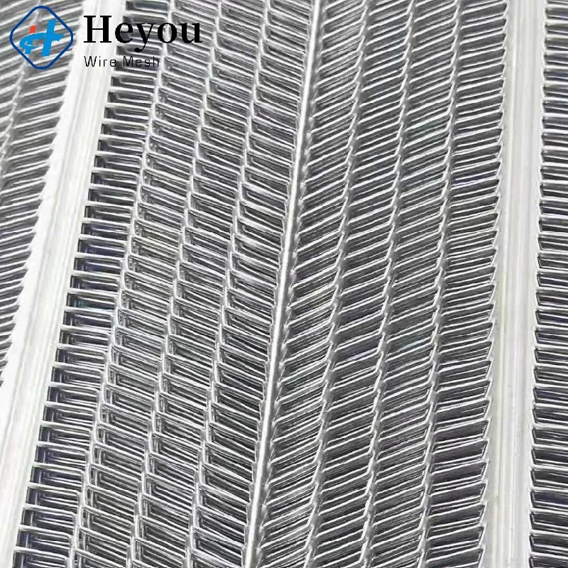 Building Material Formwork Galvanized Expanded Metal Mesh High Rib Lath Metal Decorative Mesh Gutter Guard