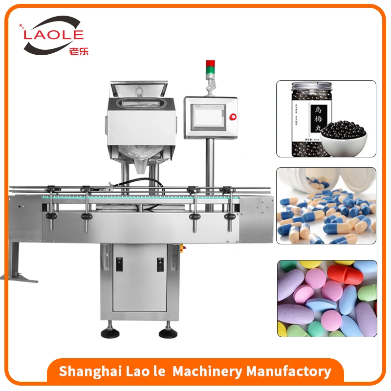 8 Channel Multi - Channel Grain Counting Machine Automatic Electronic Capsule/Tablet/Candy/Grain Counting Machine