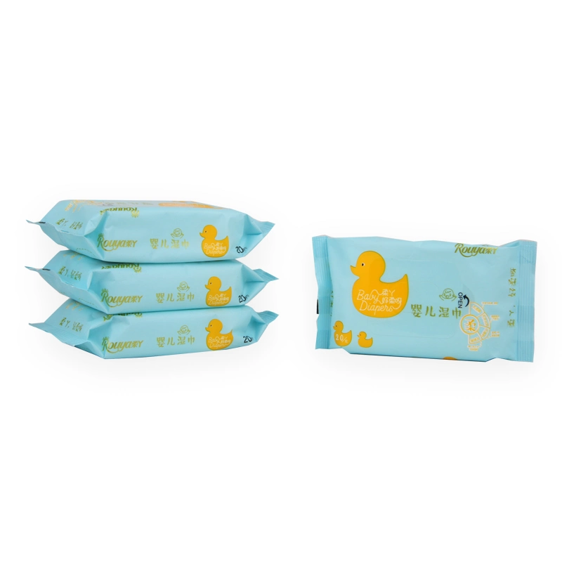 High Quality Customized Private Label Baby Cotton Wet Wipes