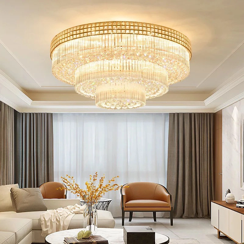 Декоративная столовая в отеле Живая подвесная световая потолок Чанделье Лампа