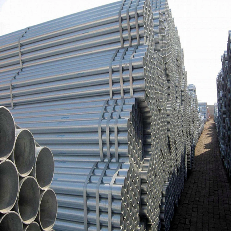 Factory Wholesale Hot Dipped Galvanized Steel Pipe 2" Sch 40 (2.375 OD X. 154 wall) ASTM A53, A500b, G90 Galvanized Steel 6 Inch Pipe