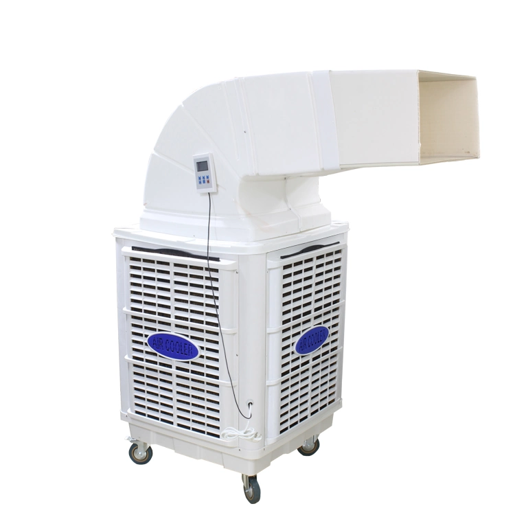 8000cfm Floor Standing Centrifugal Mobile Air Cooler with 60L -110 L Water Rank