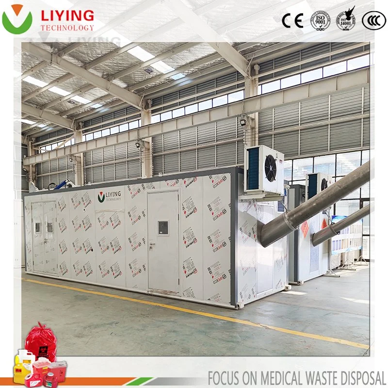 Manufacturer on-Site Medical Trash Sterilizer Hospital Waste Disposal Machine Waste Management Unit