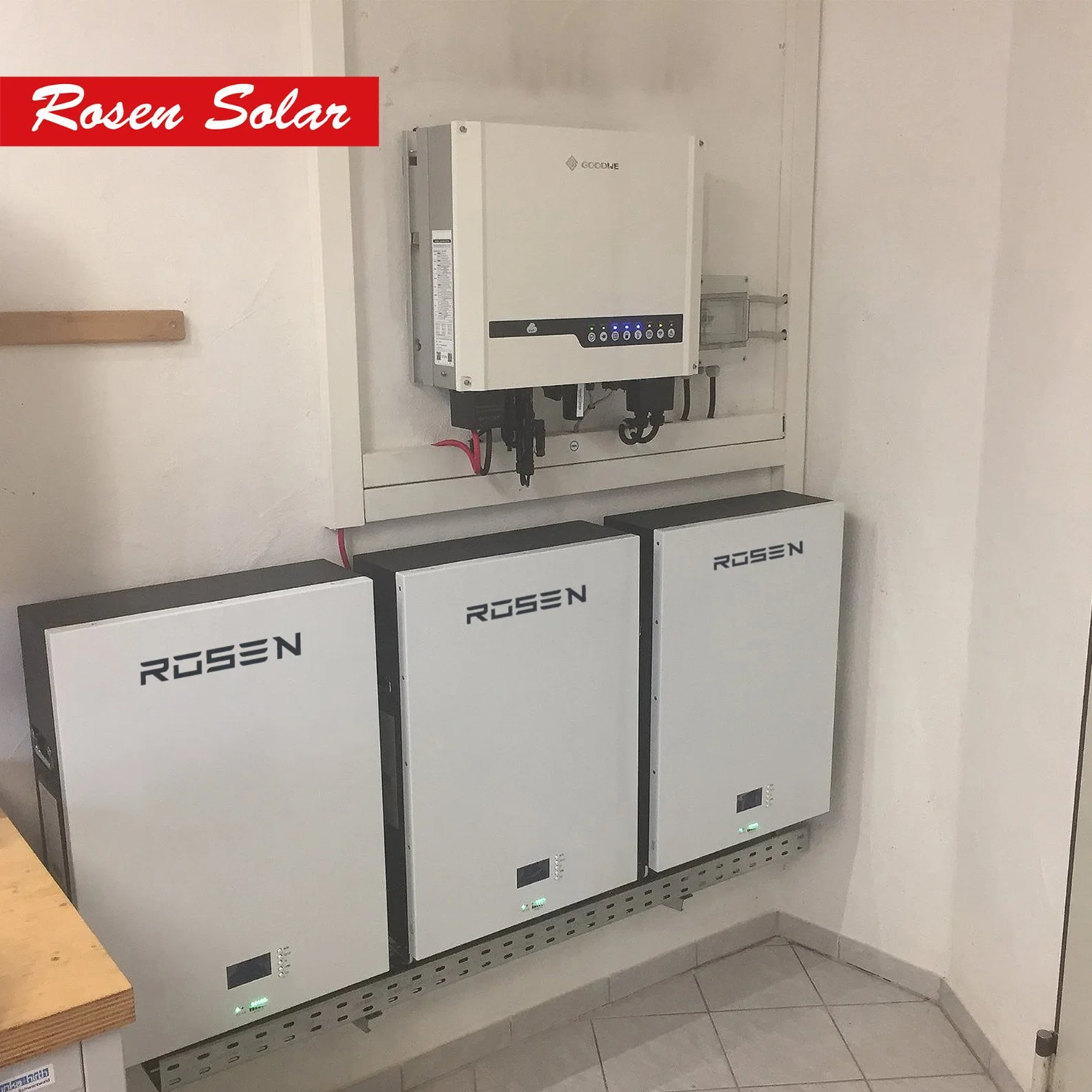 12V 24V 48V Batería de litio de 5kw 5kwh de energía recargable Pack Wall