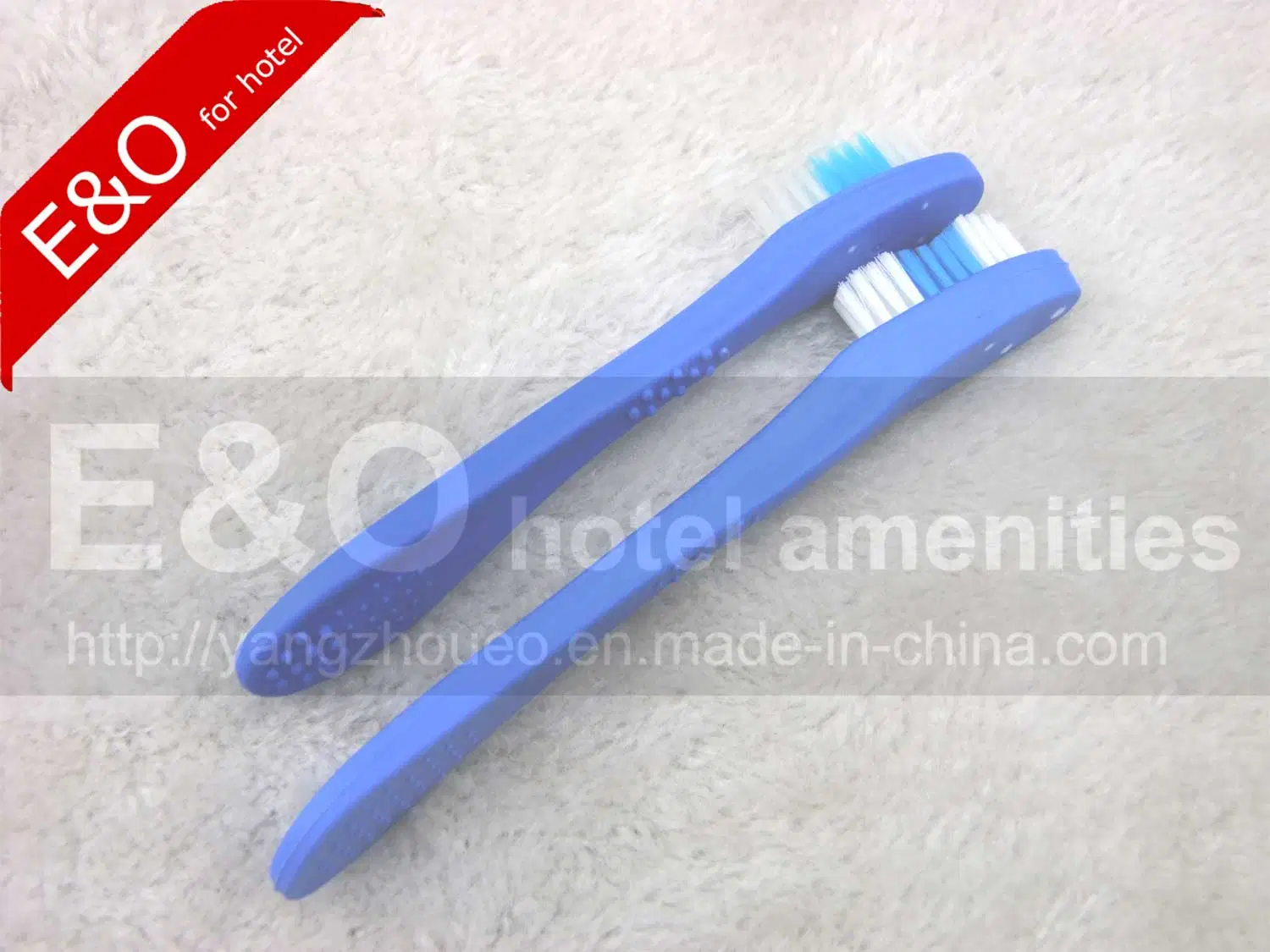 Soft Security Thumb Rubber Toothbrush with Nylon Bristle