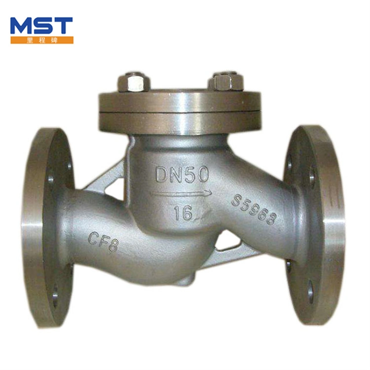 Cast Ductile Iron Lift Flange Check Valve for Water Oil Gas Industrial Gate Ball Butterfly Water Pipe Connector