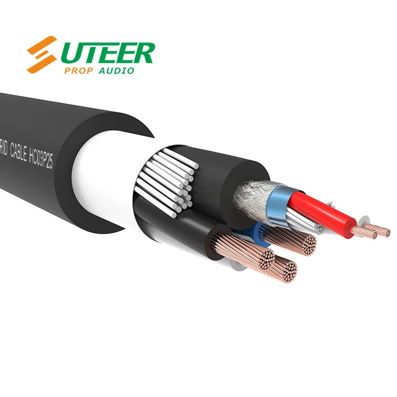 3X2.5mm2 Power & DMX Signal Hybrid Cable/Combination Cable/Composite Cable