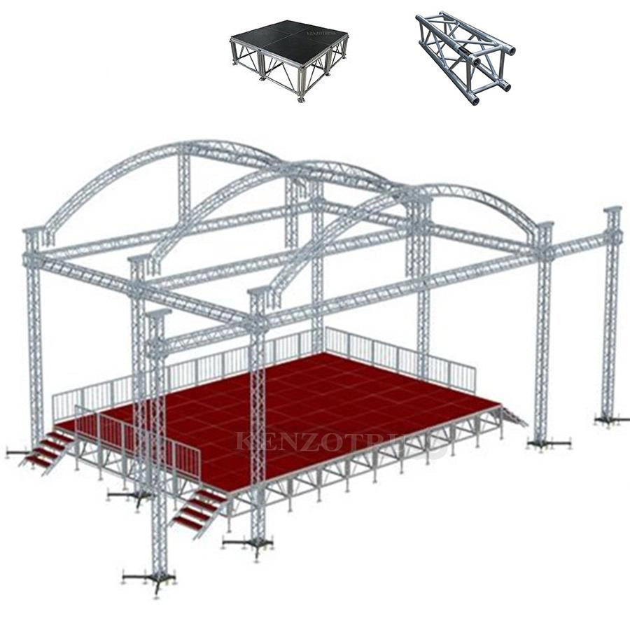 Heavy Duty Stage Equipment Lighting Roof Truss for Display