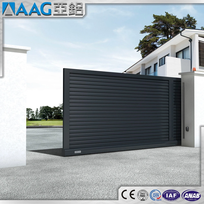 Automatic Swing Sliding Wrought Driveway Aluminum Automatic Gate