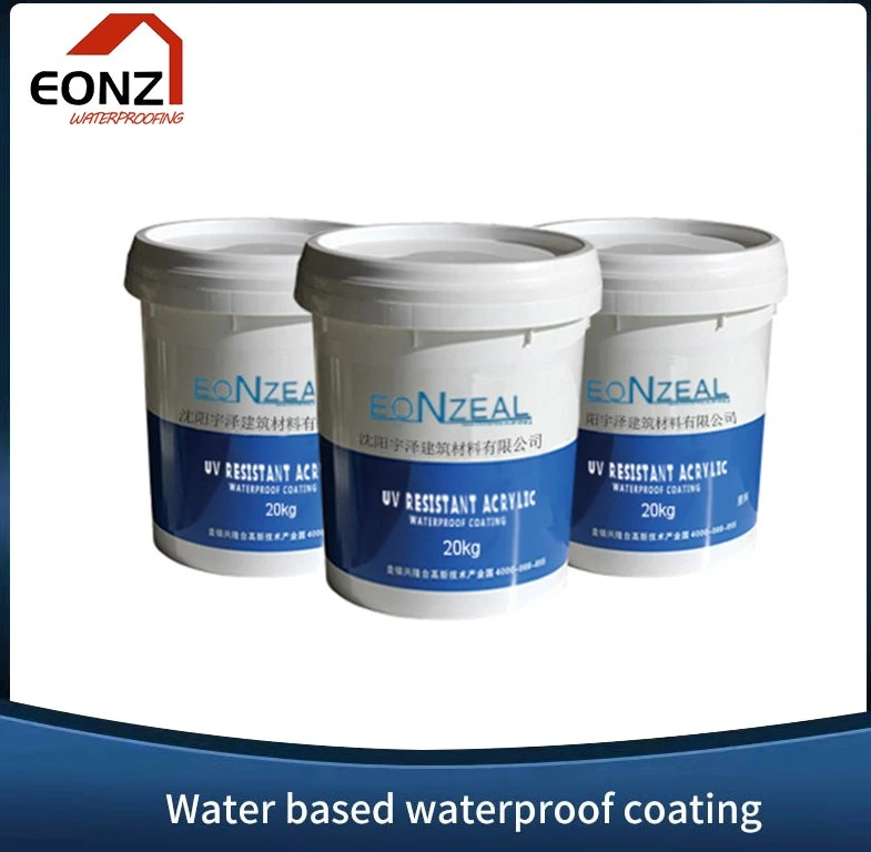 Roofing Materials Waterproof Coating Single Component Water-Based PU Coating Exposed