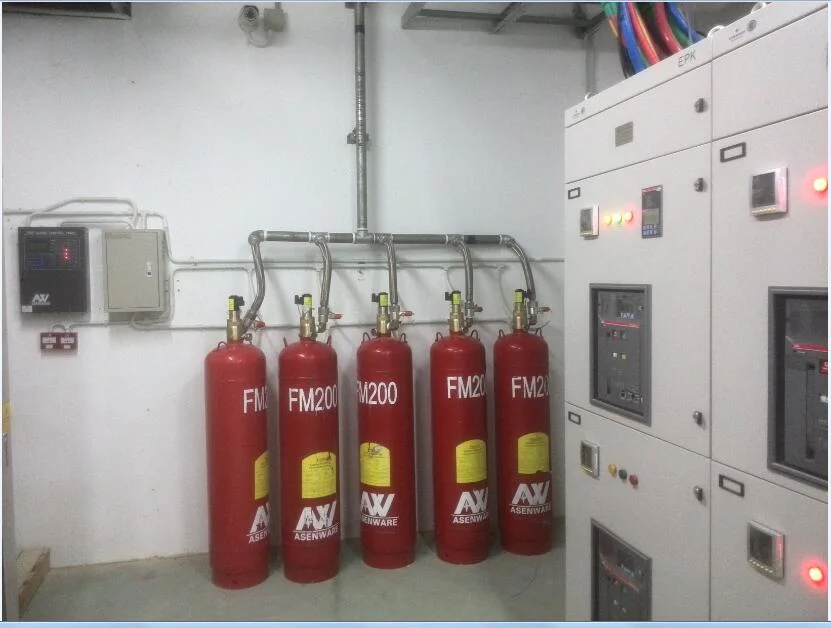 Clean Agent Fire Suppression Gas FM200 Gas