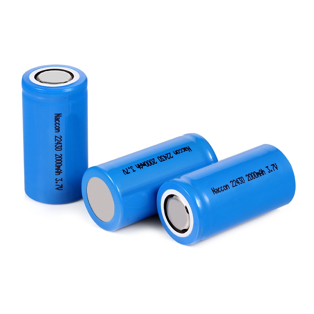22430 Customized High Discharge Rate Lithium Ion Rechargeable Battery Pack Li-ion 3.7V 2000mAh for Robot