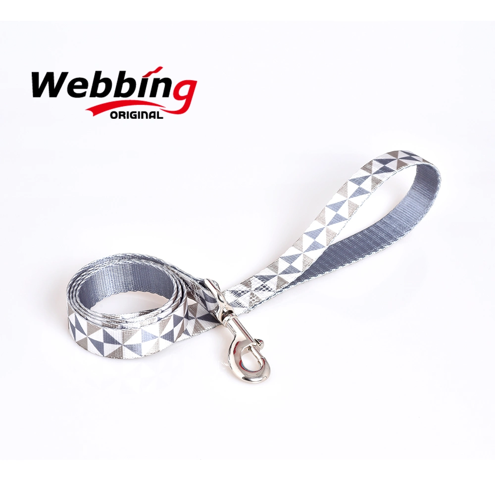 Original Webbing Wholesale Pet Supply Printed Dog Collar Leash Custom Design Dog Collar and Leash