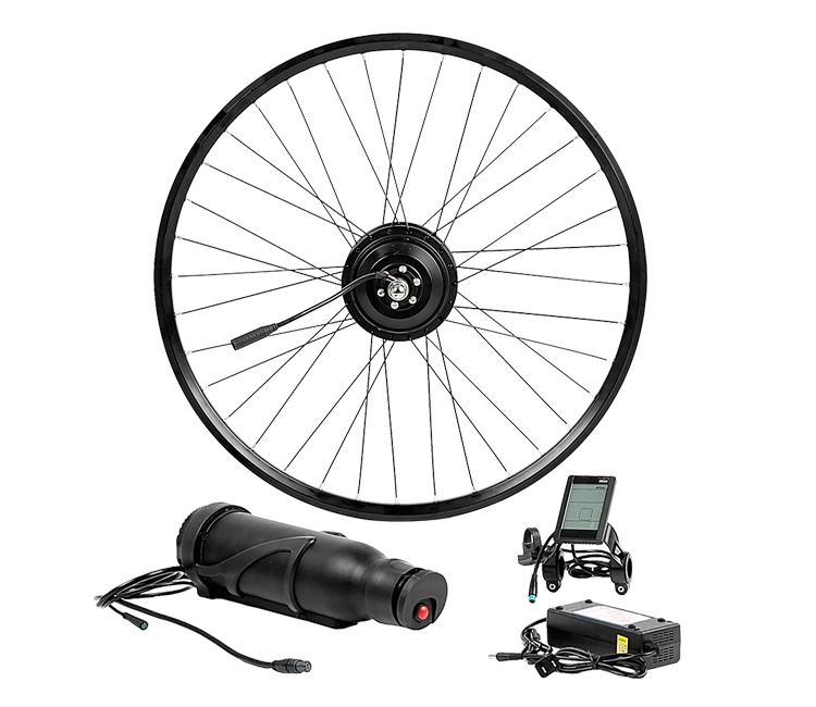 Two Years Warranty 36V 350W 26 28 Inch Front/Rear Wheel E Bicycle Kit with Good Quality