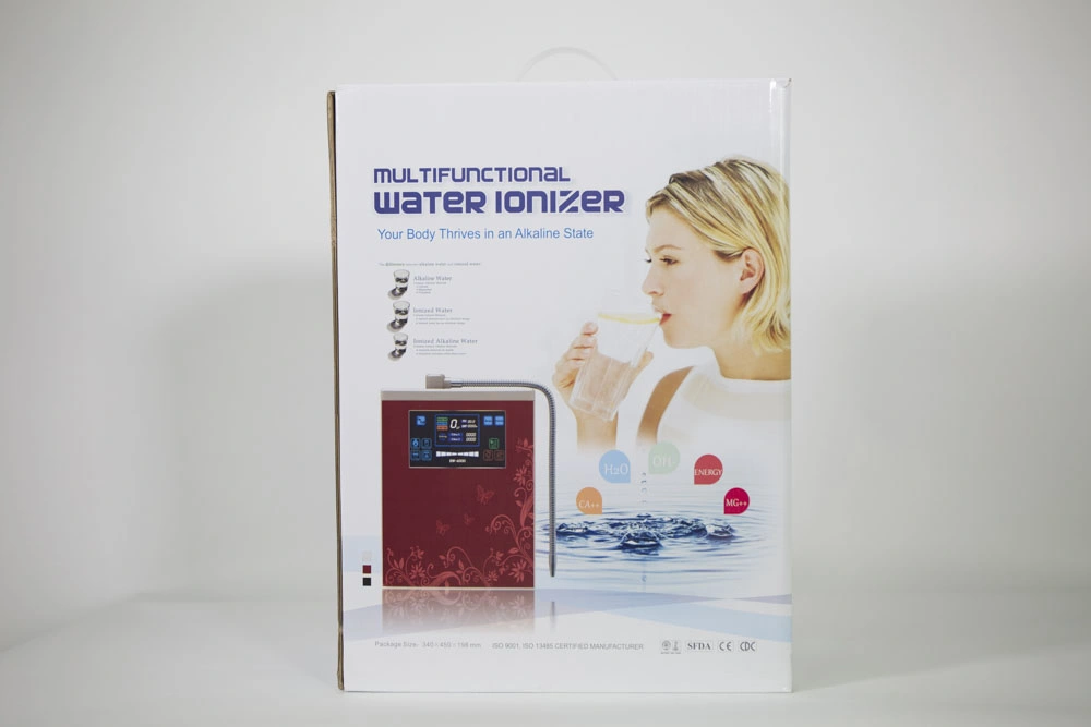 7 Platinbeschichtete Titanplatten Alkaline Water Ionizer Bw-6000