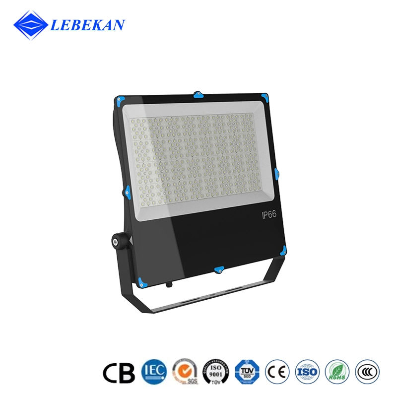 China Lieferant hohe Leistung Bulkbuy Flutlicht IP65 200W 250W 300W 400W 130lm/W 6500K 5000K LED Großhandel/Lieferant Flood Light Fixture