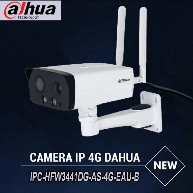 Parler à 2 voies Dahua réseau IP CCTV 4G Outdoor Caméra de sécurité sans fil WiFi solaire