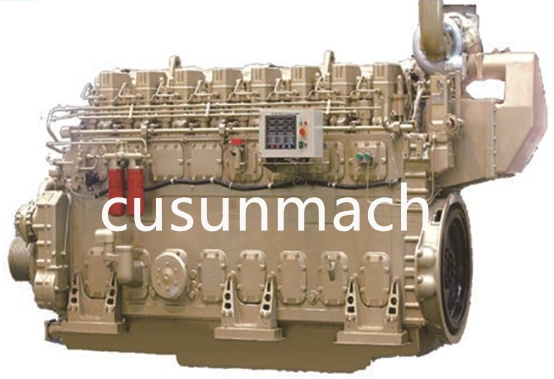 Jichai 870kw Diesel Engines B12V190zl-2 for General Use