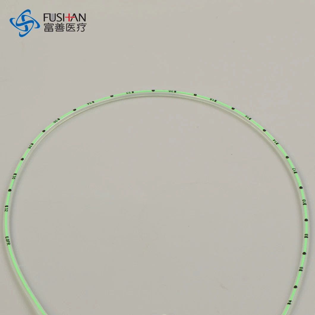 Silicone Nasogastric Tube Feeding Stomach with Softer Tube Suitable for Infant Pediatric Medical Supply Original Factory Eo Sterile CE ISO13485 OEM ODM 5/6.5/8fr