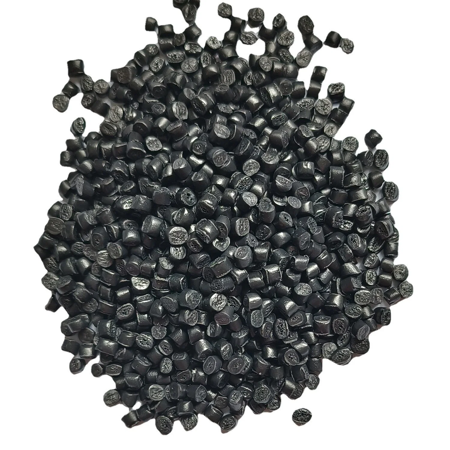 Plástico de polietileno de alta densidad HDPE Pellet PE100 calidad de tubería Negro Color virgen materias primas recicladas HDPE Gránulos Polietileno Precio