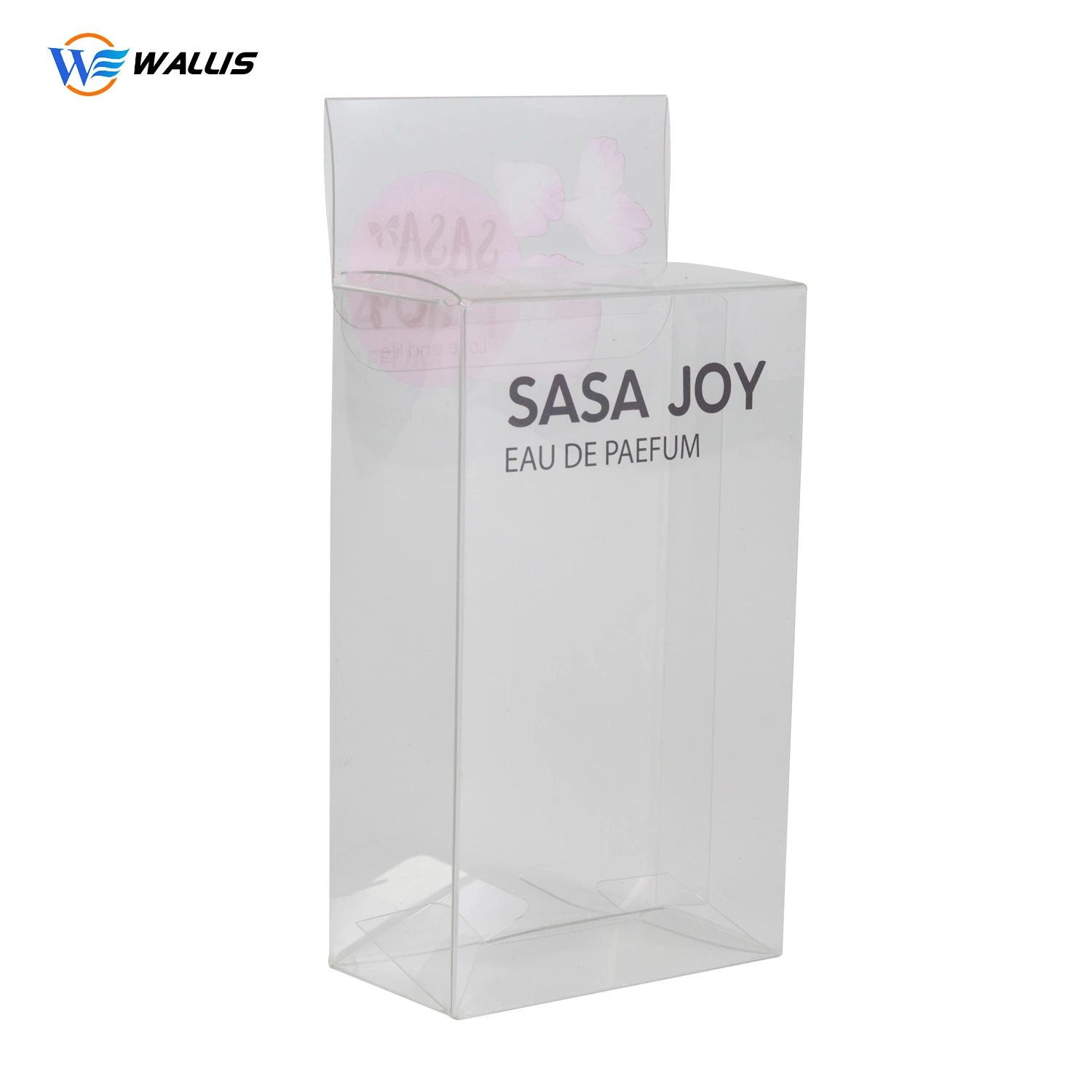 Customized Biodegradable PVC Pet PETG PP PS Plastic Packaging Boxes, PP PS Small Transparent Folding Box for Cream with UV Printing