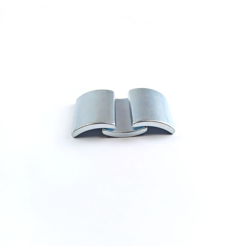 China Manufacturer's N42sh Neodymium Motor Magnet with Durable Nickel Coating