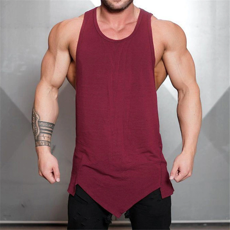 Men Gym Wear Quck Dry Tank Top T Shirt Custom Sport Clothing Active Wear Athletic Clothing Sports Fitted Undershirt