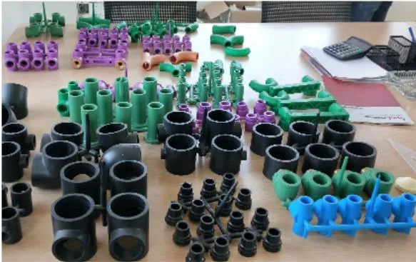 Plastic PVC PPR Pipe Fittings Pipe Joint Making Machine Injection Molding Machine