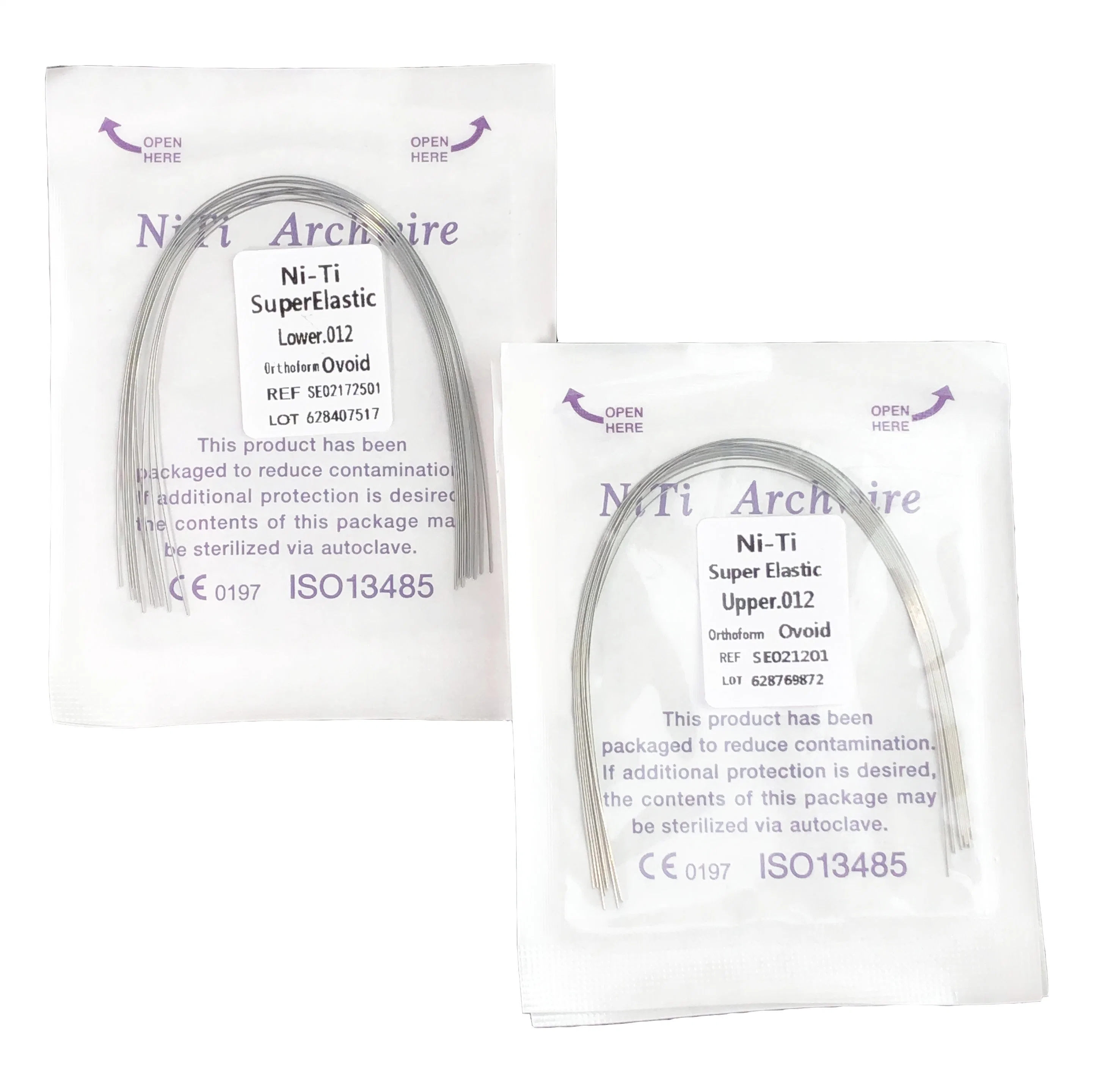 Dental Equipment Super-Elastic Arch Wire Nickel Titanium Orthodontic Wire