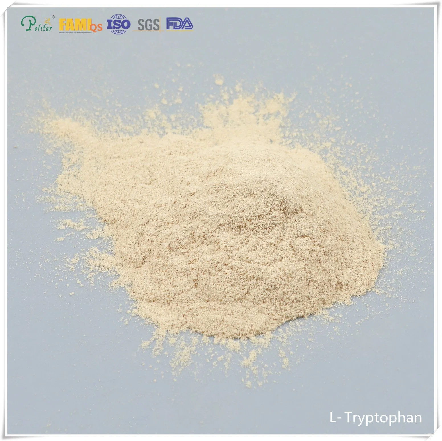 L-Tryptophan Feed Grade 98% Amino Acids CAS: 73-22-3 for Piglets Sows and Poultry