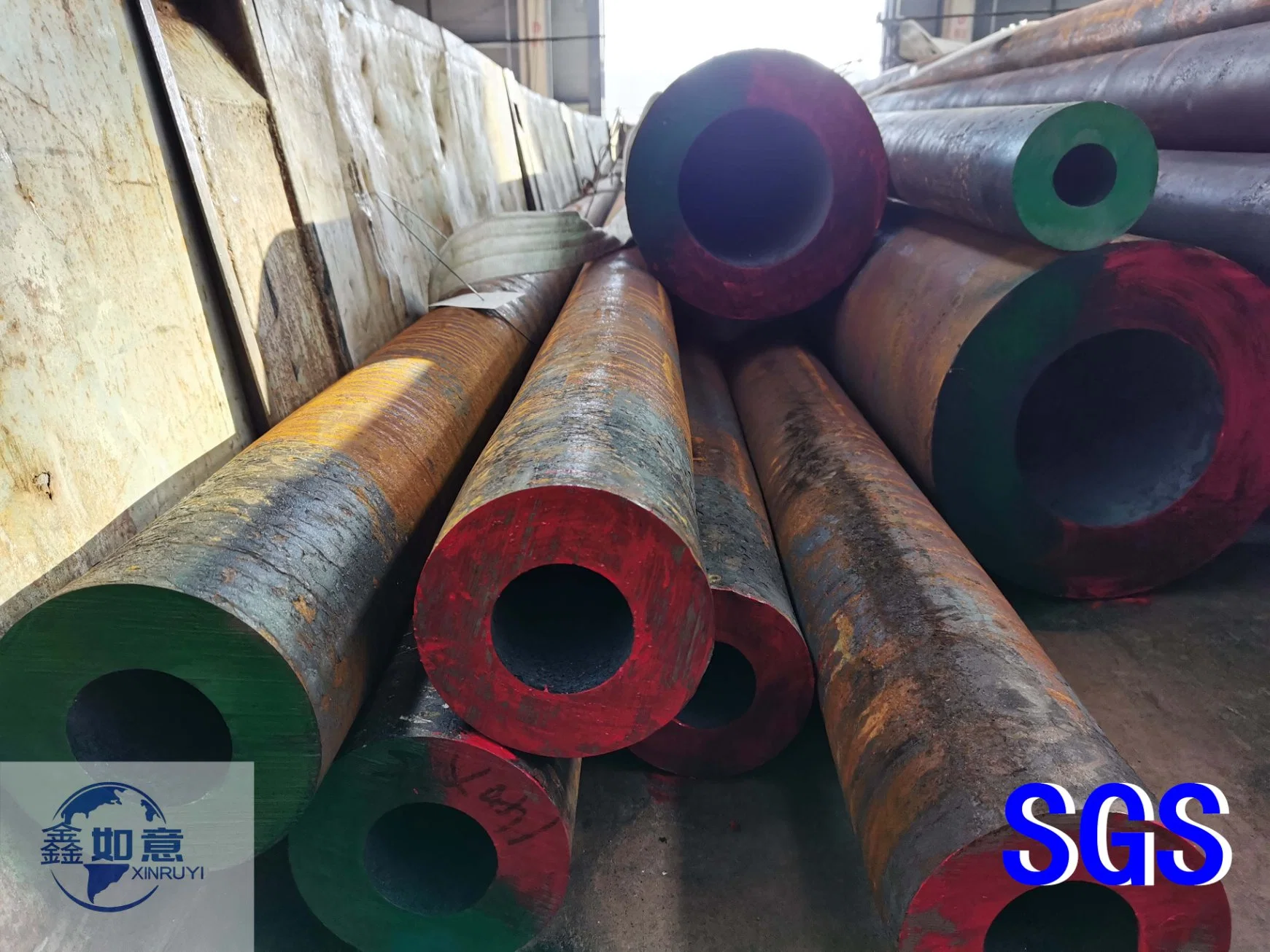 Sch40 API 5L Spiral/Black Iron Round Metallic Carbon Steel Tube/Pipe for Welded/Welding/Seamless/ERW/Mild/Ms