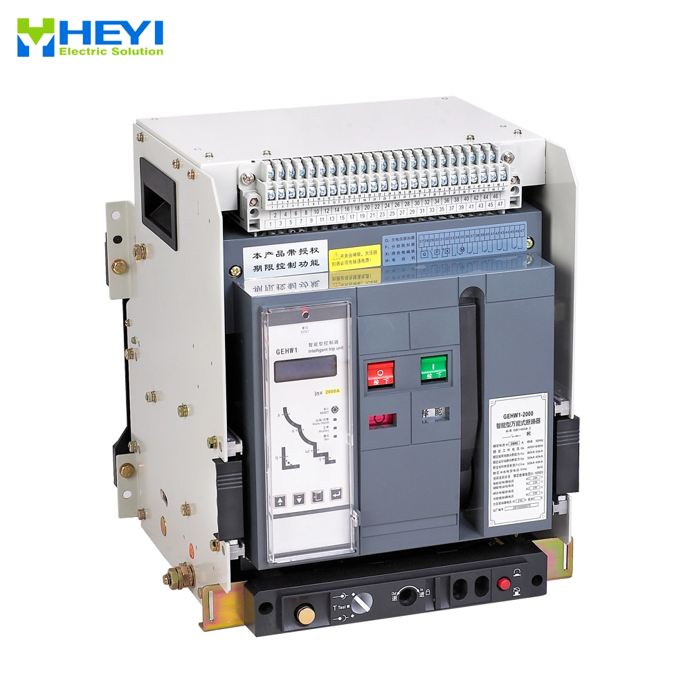 Draw out Type 2500A 4p Electrical Circuit Breaker