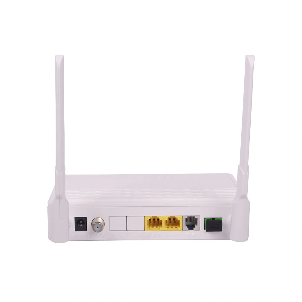 Hot Sale FTTH 1ge+1fe+Tel+CATV+WiFi 2.4G&5g Gpon Ont Dual Band AC Gpon ONU