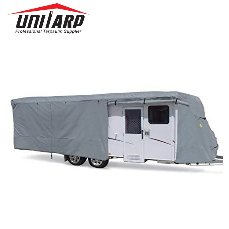 All-Climate Heavy Duty 1000d Anti-UV Ultra Shield Truck Trailer Camper Covers PVC Coated Fabric Recreational Vehicle RV Cover