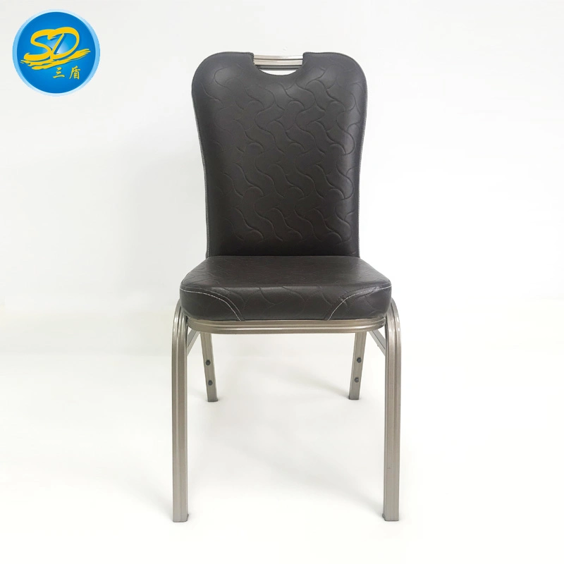 Hotel Furniture Gold Salon Chair Iron Banquet Chair From China