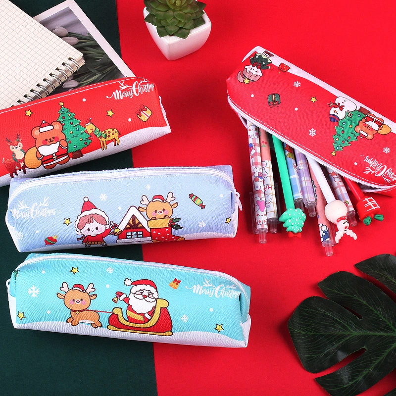 Manufacturers Direct Sell Large Christmas Pen Bags for Students