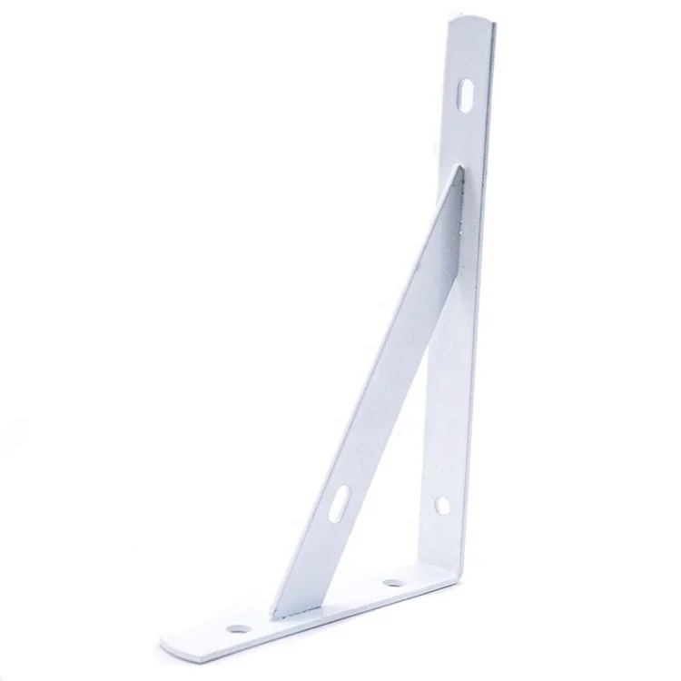 Customized Sheet Metal Stamping Part Steel Shelf Brackets Metal L Shaft Mount Bracket with Power Coating